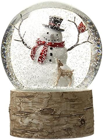 Christmas Snowman Snow Globe