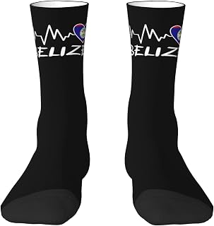Warm Belize Heartbeat Comfort Socks Breathable For Men Women