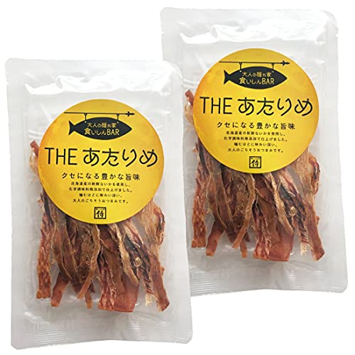 無添加あたりめ 純国産天然だし仕込 食いしんBAR THEあたりめ ×2個【化学調味料・酵母エキス・たんぱく加水分解物不使用】