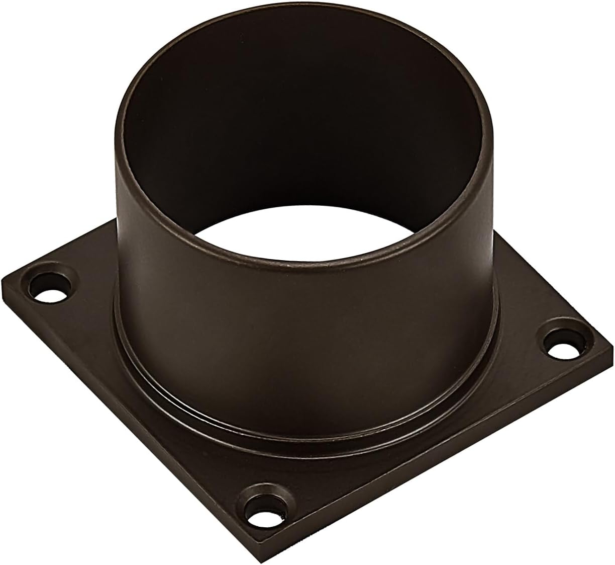 HomeStock Outdoor Pier Base - 3 Inch Fitter - Post Light Mount for Deck & Patio - Aluminum Bronze