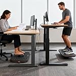 ERGO COLLECT Balance Board For Standing desk, 2-in-1 Dual-Sided Balance Stability Trainer & Anti-Fatigue Standing Mat,Calf Stretcher,Exercise Balance,For Home,Gym,Office - Image 5