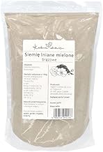 Ground Flax Seeds 1kg - Rich in Fiber, Protein and Omega-3 - Ideal for Breakfast, Bakery and Smoothies | KUCHNIA ZDROWIA