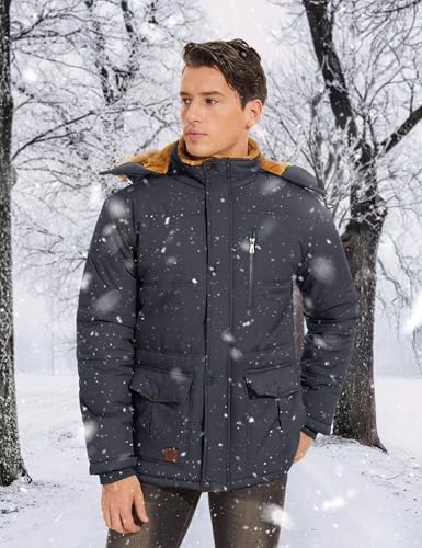 Chaqueta informal de invierno para protegerse del viento helado 2