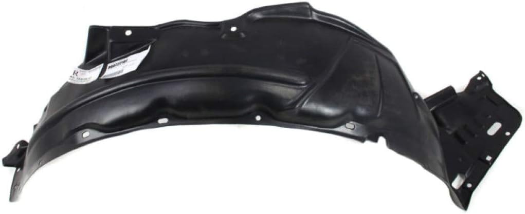 For Acura TSX Splash Guard/Fender Liner 2006 2007 2008 | Front, Passenger Side| Replacement For 74101SEA010, AC1249121 | Trim: Base