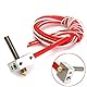Extruder Hot End, 3D Drucker Hotend Düsenkopf Anet A8 Hotend Extrusor Anet A8 Kit 0,4 Mm Düse 3D-Drucker Aluminium Heizblock