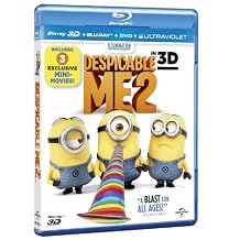 Despicable Me 2 [Blu-ray 3D + Blu-ray] [Import]
