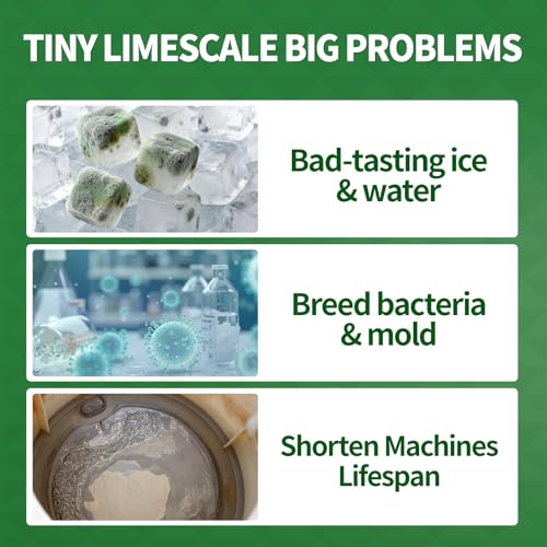 Image of Seaways Descaler & Cleaner Powder Packets (60 Uses, 3-Pack Value Bundle) - Descaling Solution for Nespresso, Coffee Machine, Ice Maker & Kettle | Citric Acid Limescale Remover | 20x0.35 oz