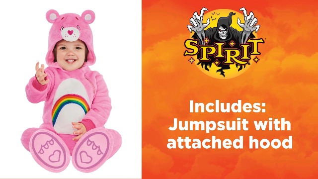 Disfraz completo Cheer Bear para bebé 6-12 meses miniatura 3