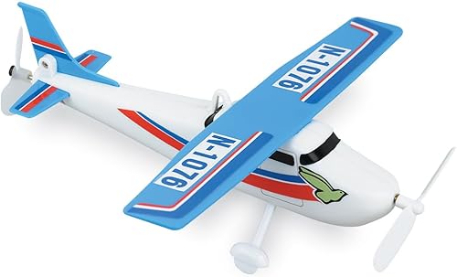 Miniatura 16 de Daron Sky Fighter - Juguete volador con cuerda, color gris