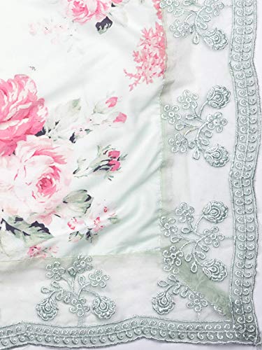 Image of DUPATTA BAZAAR Woman's Embellished Net Dupatta