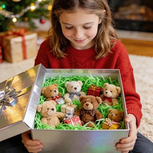 NVGVUP 100g Geschreddertes Seidenpapier für Geschenkboxen: White Füllmaterial Geschreddertes Papier, Raffia Füllmaterial für Party Geschenkkörben, Geschenkverpackung (Grün)