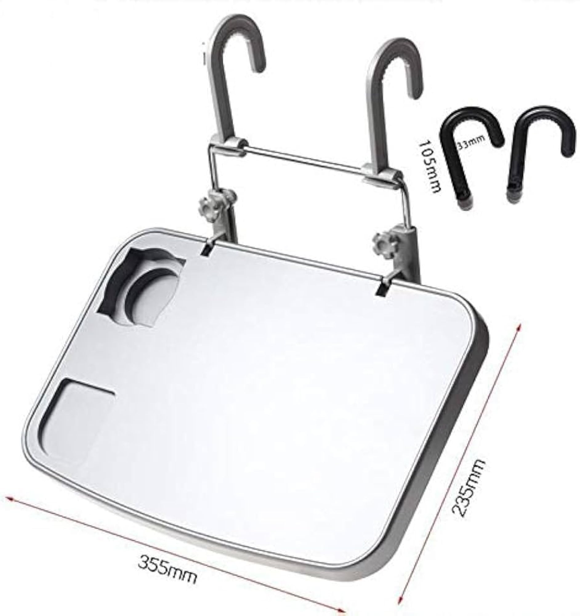 Portable Foldable Car Steering Wheel Desk, Multipurpose Tray