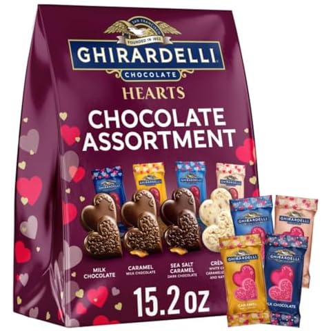 Ghirardelli Chocolate - Chocolate Hearts Assortment Cover
