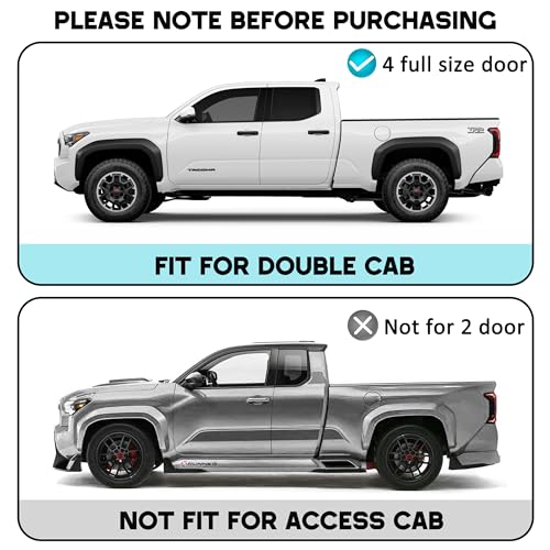 Protectores para portavasos Toyota Tacoma 2024-2026 14 piezas miniatura 2