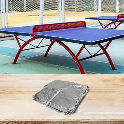 Funda de mesa de tenis de mesa para proteger el mobiliario de juego en jardín y patio 6