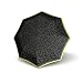 Produktbild Knirps Taschenschirm X1 Dots Der kleinste Regenschirm Leicht und sturmfest Flakes Black geschlossen: Länge ca. 17 cm, Durchmesser ca. 6 cm