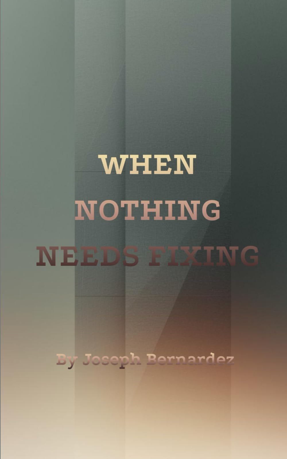 WHEN NOTHING NEEDS FIXING