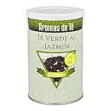 Aromas de Té - Té Verde al Jazmín en Bolsitas - Contiene Fresas Liofilizadas, Brotes de Jazmín y Pétalos de Rosa - Infusión Natural - Propiedades Digestivas y Relajantes - 20 Pirámides