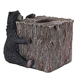 Avanti Linens - Tissue Box Cover, Animal Inspired Home Decor (Black Bear Lodge Collection)