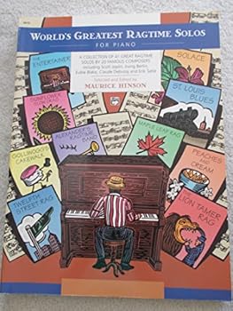 Paperback World's Greatest Ragtime Solos for Piano Book
