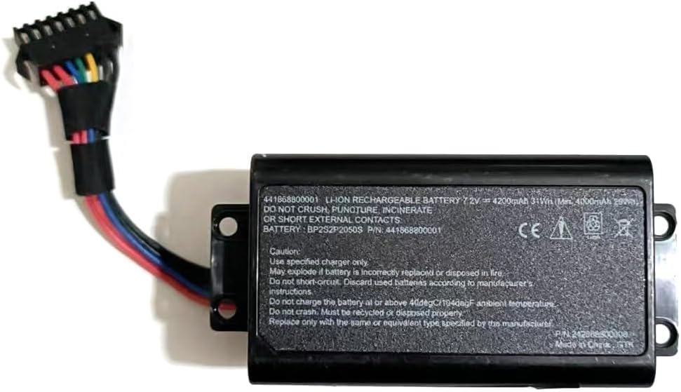 Rugged Tablet PC Battery Compatible for Getac E110 441868800001 242868800006 BP2S2P2050S Replacement Tablet Battery 7.2V 4100mAh Li-ion