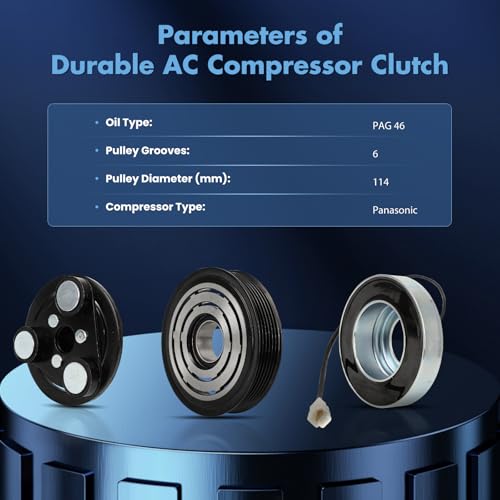 Image of ECCPP AC Clutch for Mazda 2 1.5L 2011-2013 AC Compressor Clutch