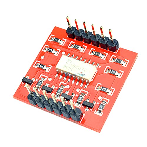 TLP281 4-Channel Opto-Isolator IC Module for Arduino Expansion Board High and Low Level Optocoupler Isolation 4 Channel