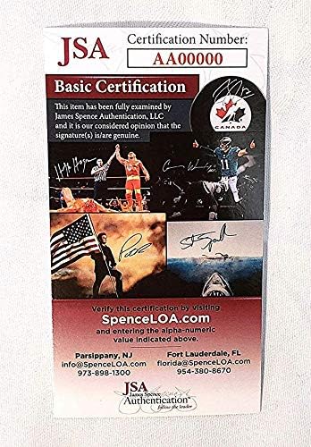 Cecil Fielder Auto Signed Baseball w/COA JSA Certificate