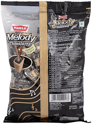 Parle Melody Chocolate Toffee - 391G Pouch, 434 Grams