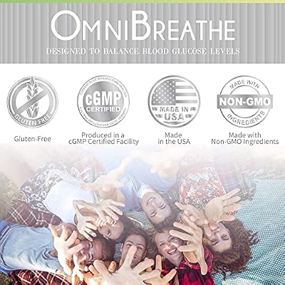 OMNIBREATHE - Fast Improving Breathing Problems by NAC 600MG Scientifically Formulated w. Quercetin/Mullein/Coq 10/Ginger/Stinging Nettle/Bromelain,3 Times w. Meal (10-Day Supply to Boost)