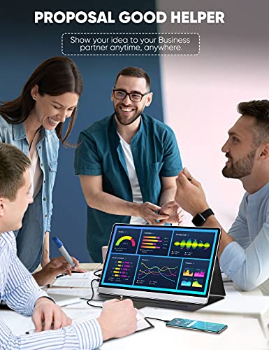 4K Draagbare Monitor Mobiel Scherm, UPERFECT 15,6 Inch Draagbare Gamingmonitor 3840x2160 UHD Draagbaar Scherm voor PS3… - Image 7