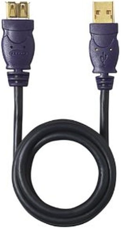 Amazon Belkin ベルキン F3U13406GLD オーディオ仕様 USB延長ケーブル 1.8M Belkin Gold