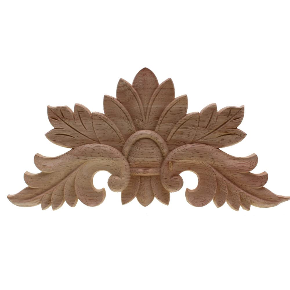 Bois sculpté Youther applique d'angle onlay meuble figurine décorative DIY