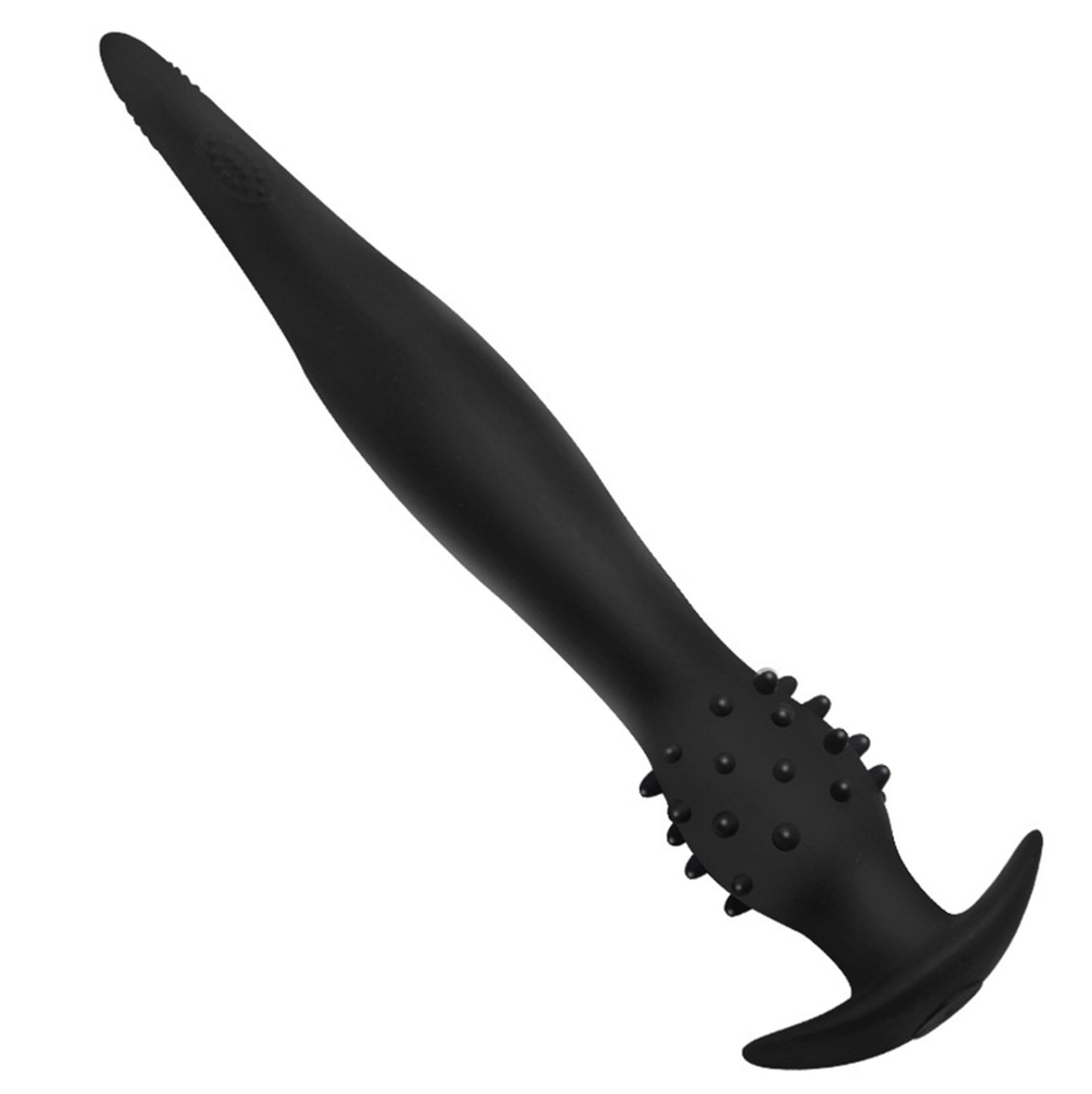 FOPS Plug Anale Gonfiabile per Uomo Donna 25-34cm Divaricatore Anale XL Silicone Nero Sex Toy per Stimolazione Profonda Regolabile D22-12