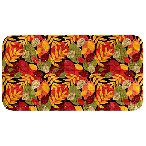 Alfombrilla de ducha suave con diseño otoñal para decorar y asegurar el baño de los niños 2