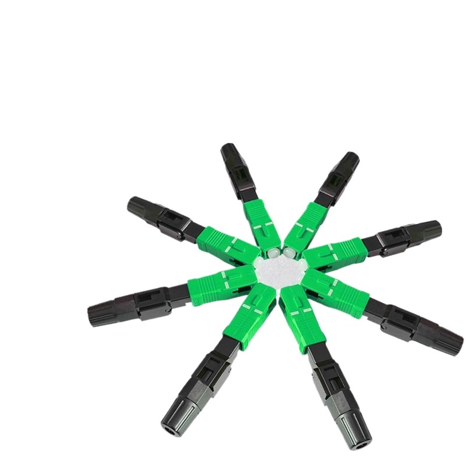 Connecteur rapide de Fiber optique SC, adaptateur de Fiber optique monomode, connecteur rapide de Fiber FTTH, assemblage sur le terrain, 50 à 400 pièces(50pcs SC APC)