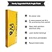 Multi Angle Measuring Ruler,Premium Aluminum Alloy Easy Angle Ruler Metal Angleizer Template Tool with Perforated Mold for Builders, Craftsmen, Carpenters,Handymen