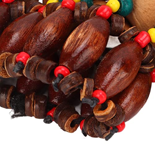 Pulseira Campainha, Prático Robusto Requintado Artesanato Pulseira Casca de Noz Presente Perfeito pa