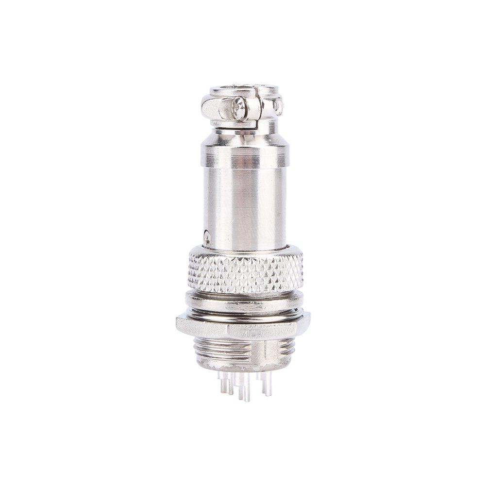 Connettori Aviazione GX16 A 3 Pin – 5 Coppie Maschio/femmina In Metallo, Con Cappuccio In Gomma E Cacciavite, 5A 125V Per CNC E Strumenti