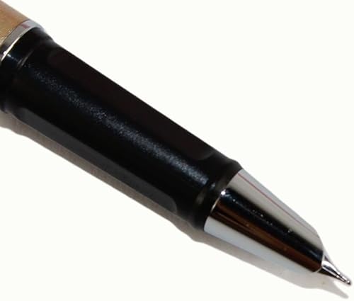 Miniatura 4 de Gullor Elegante pluma estilográfica dorada Jinhao 699 con punta fina con convertidor de tinta Push Tyle