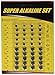 Unique Imports US Digital 40-Pack High Power Assorted Alkaline Button Cell Battery Kit