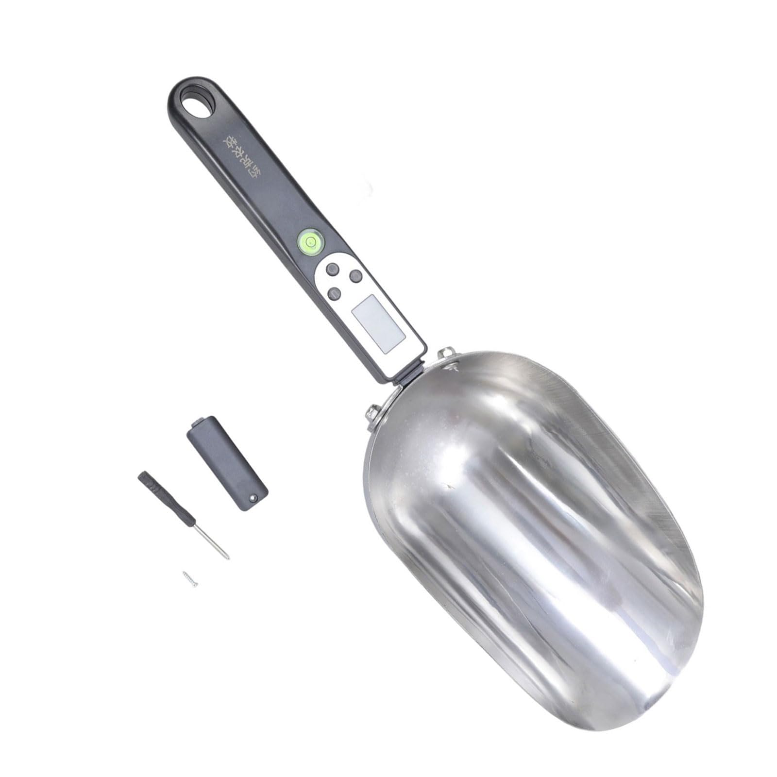 carotoe Practical Measuring Spoon Efficient Poultry Food Weighing Spoon Pet Food Scale for Accurate Measurement Accurate Pet Diet Tool