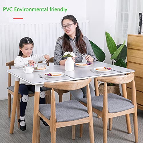 Nappe Transparente PVC Contact Direct Aliments Largeur 60 à 150 cm Multitaille - 7