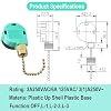 Ceiling Fan Switch ZE-268S6 3 Speed 4 Wire, Switch Control Replacement for Ceiling Fans, Hampton Bay Fans, Hunter Fans, and Standing Fans, Wall Lamps (Silver)