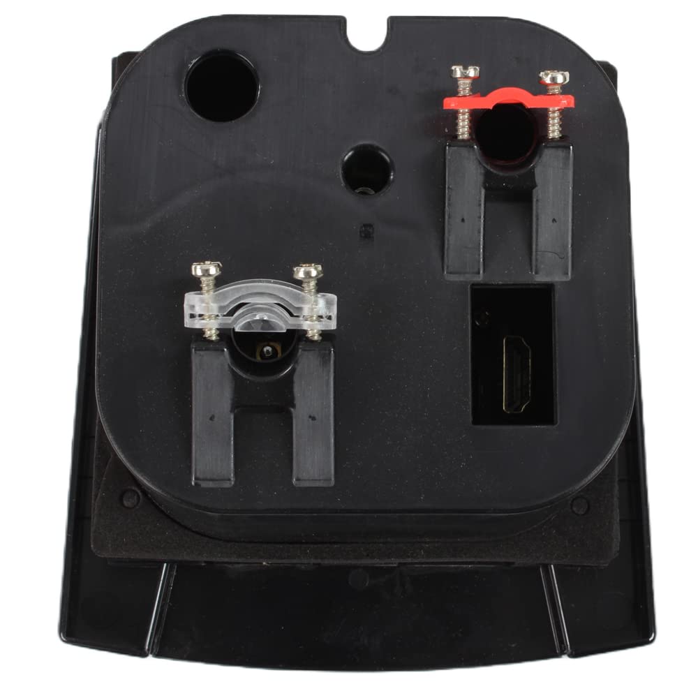 Enchufe exterior multifunción para autocaravana, caravana, camper, 220 V, 230 V, antena satélite, USB, HDMI, color negro