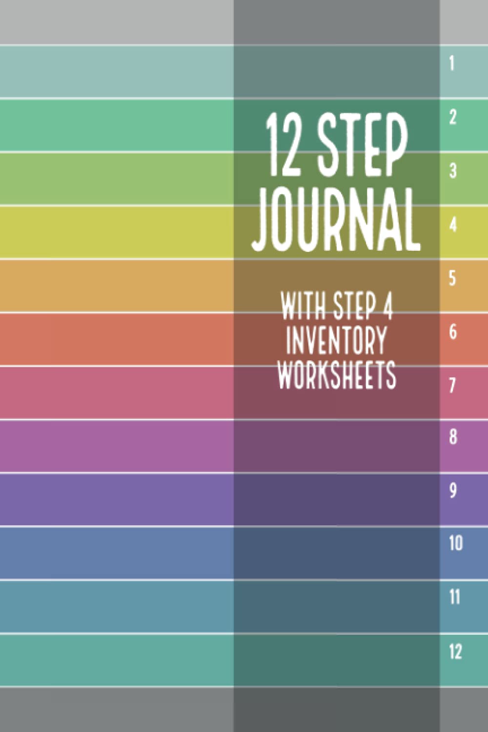 Independently published 12 Step Journal with Step 4 Inventory Worksheets: Sobriety Journal for Addiction Recovery, NA/AA Notebook, 12 Step program Workbook