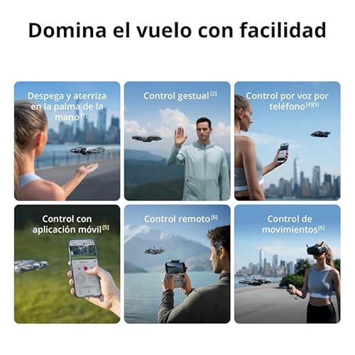 Variante de DJI dron fpv Neo 2 Vuela Más (solo dron, 3 baterías)