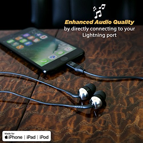 Scosche Idr301L Wired Earbuds For Apple Lightning Devices With Built-In Microphone And Remote, Black #TOP4