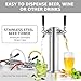Dual Tap Kegerator Tower Beer Tap Tower 3
