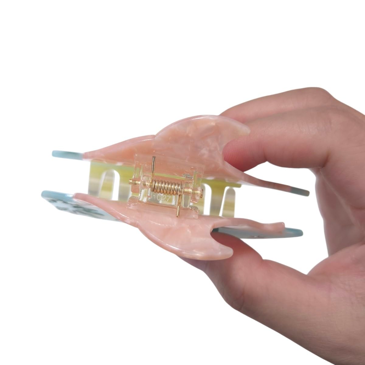 Fantasy Pink Dolphin Hair Clips,Novelty Acetate Sea Hair Clip,Small Claw Clips for Women - Image 5